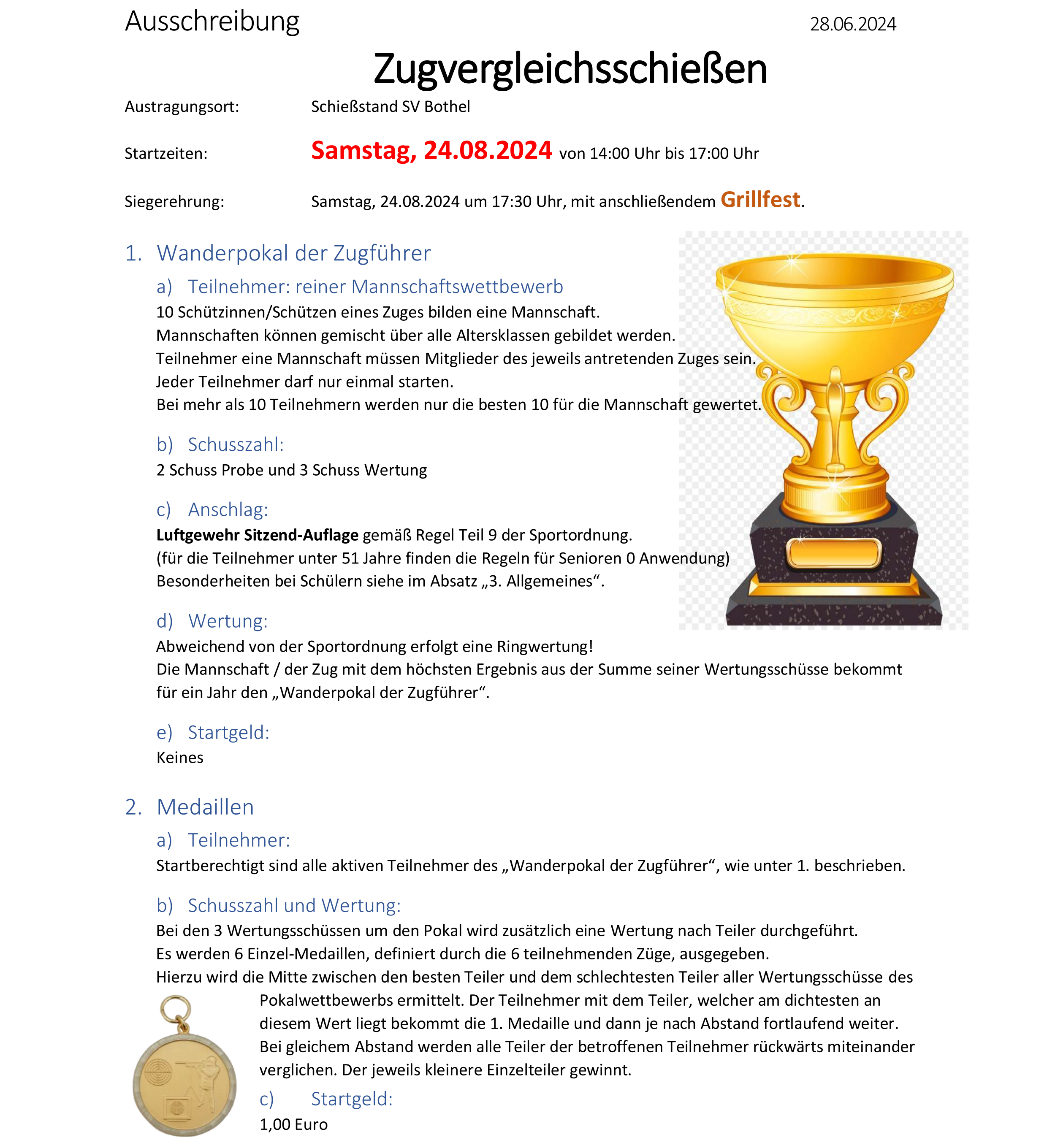 2024 06 28 Ausschreibung Zug Vergleichsschießen1
